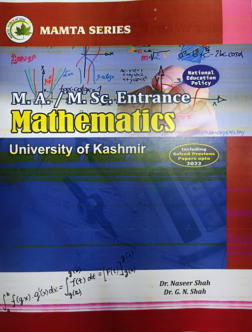 MA/MSC Entrance Mathematics 2023